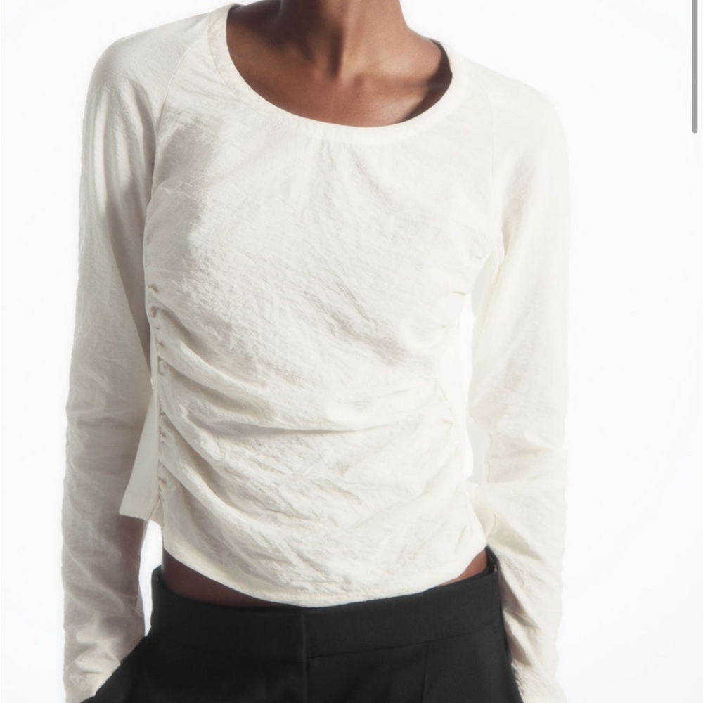 COS SILK-PANELED